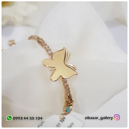 دستبند ژوپینگ طرح پروانه